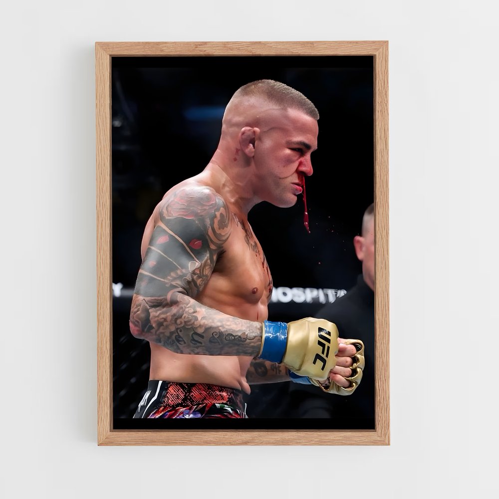 Poster Dustin poirier significatifs – affiche MMA (vue 4)